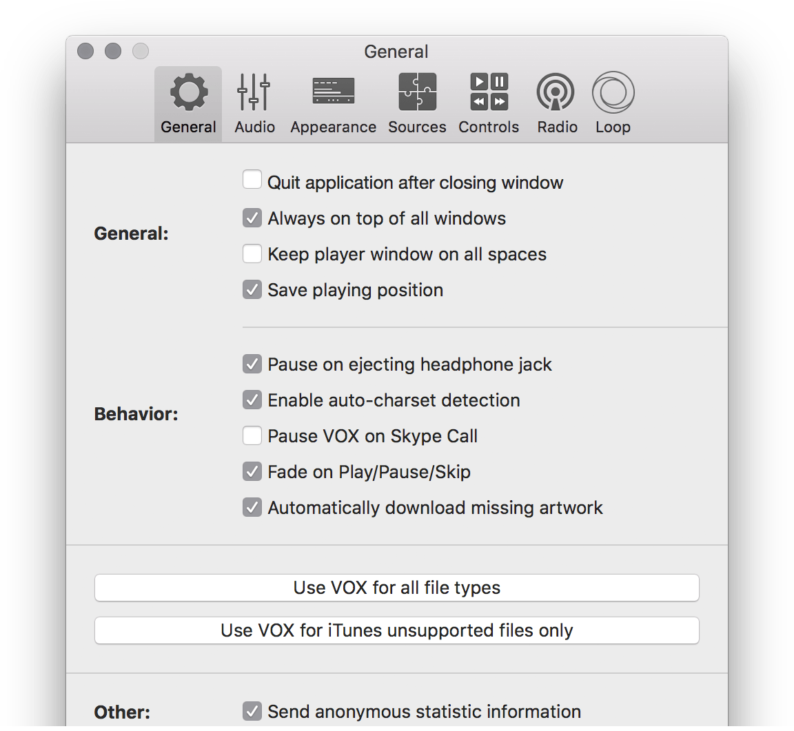 VOX Mac Music Player Best FLAC Player for Mac. iTunes Alternative.