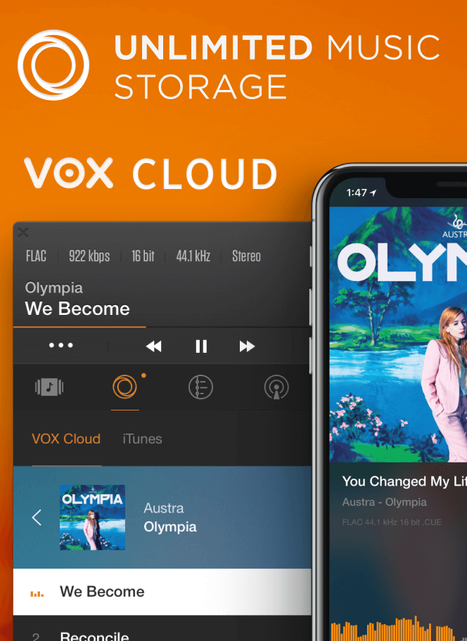 VOX Music Cloud