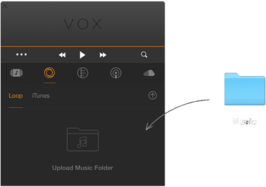 vox cloud music player
