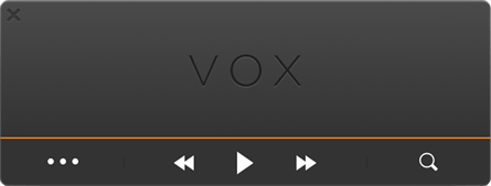 Mac os x vox music player